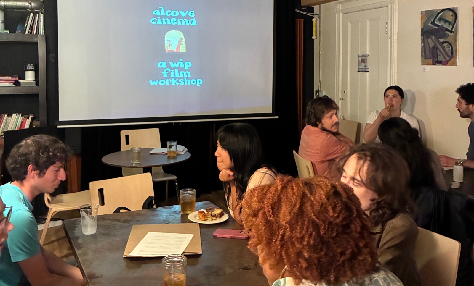 Alcove Cinema work-in-progress film workshop