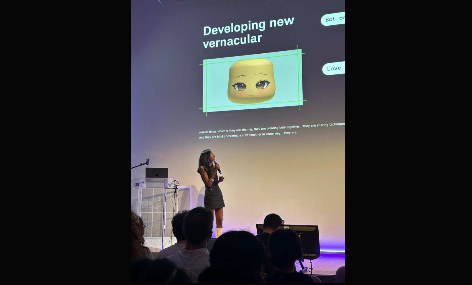 Shakti Mb at NEW INC Demo Day